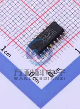 HEF4028BT,653 信号开关/编解码器/多路复用器 SO-16封装 原装正