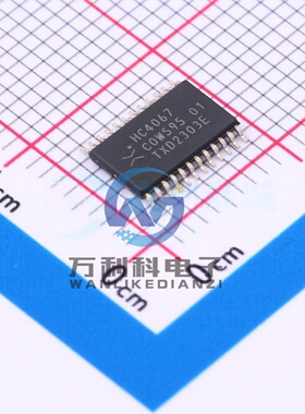 74HC4067PW-Q100J 2V~10V模拟开关/多路复用器TSSOP-24封装 原裝