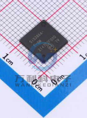 SI5386A-E-GMR 时钟发生器/频率合成器/PLL QFN-64-EP(9x9)封裝