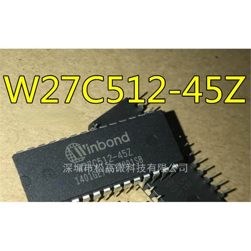 W27C512-45 W27C512-45Z 27C512 DIP28 W27C512P-70/45Z PLCC32