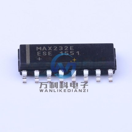 MAX232EESE+T 收发器RS232芯片SOIC-16封装 原裝正品