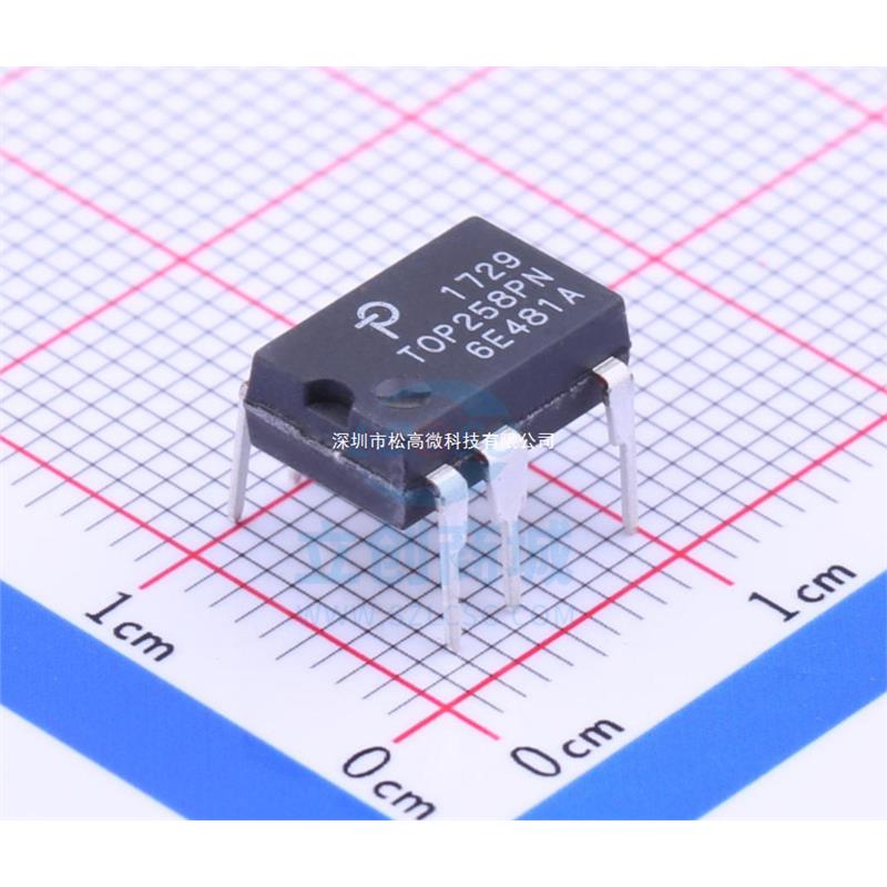 直插 全新进口 TOP258PN TOP258P DIP-7 7脚 电源管理芯片IC
