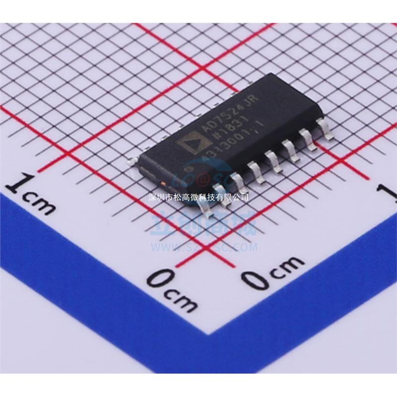 AD7524JRZ AD7524JR SOP-16 数模转换芯片 进口 AD7524