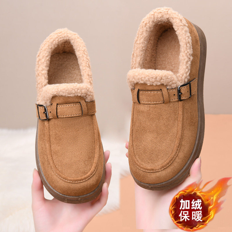 新款勃肯鞋女士棉鞋加绒外穿毛毛鞋老北京布鞋女加厚保暖妈妈棉靴,女鞋,棉鞋,淘宝优惠券,粉丝福利购,淘宝优惠卷