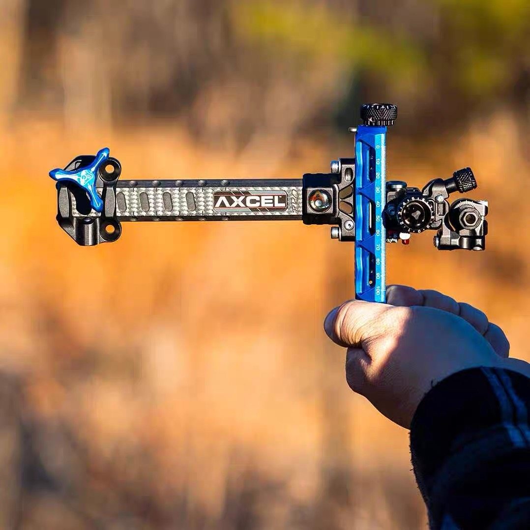 火球瞄准器竞技复合射准碳素瞄架9英寸2025新款 火球cxp pro瞄架