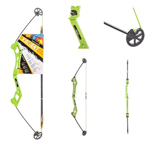 儿童玩具亲子反曲复合弓青年美猎弓箭射击少年熊牌玩具美国进口