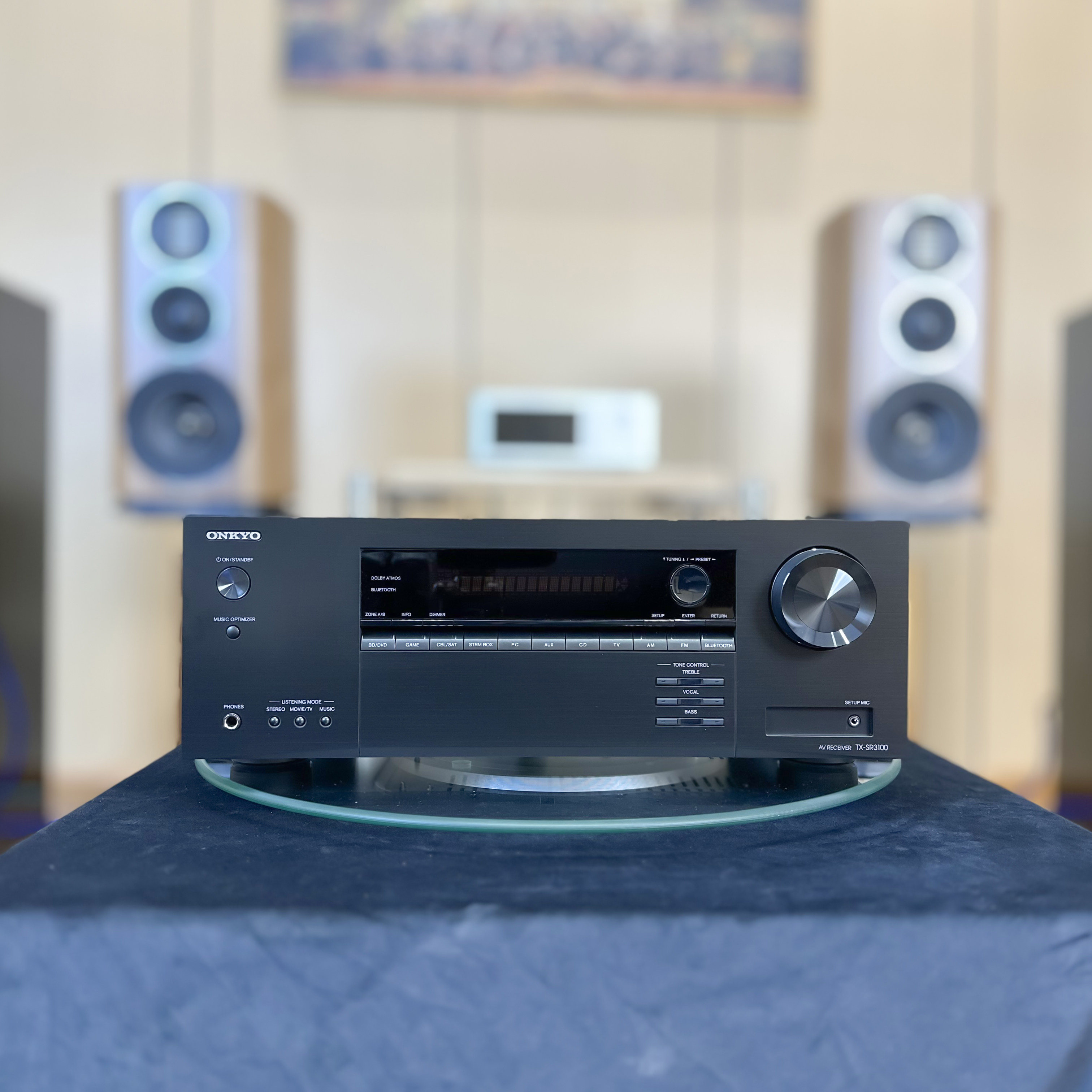 新品Onkyo安桥TX-SR3100家庭影院5.2声道AV功放8K杜比全景声蓝牙