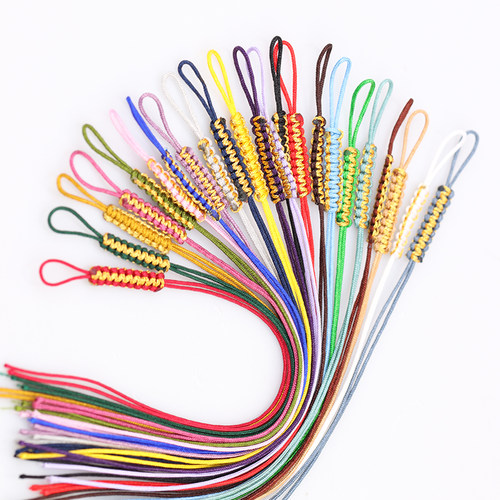 DIY绳金线平结吊坠拉环活动材料