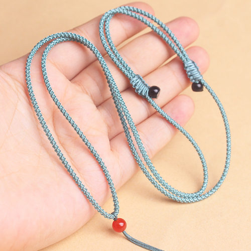 简约2mm细款菠萝绳手工编织男女