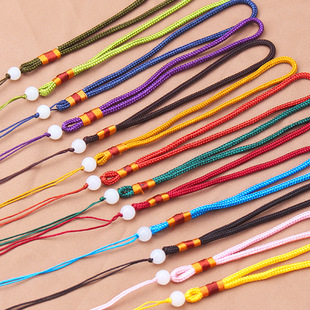 白珠手把件挂绳文玩绕线饰品绳子吊坠失手绳车挂包包中国结把玩绳