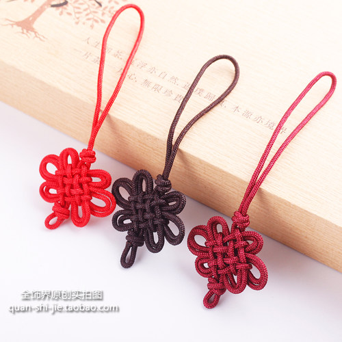 手工diy玉线编织线小中国结吊须