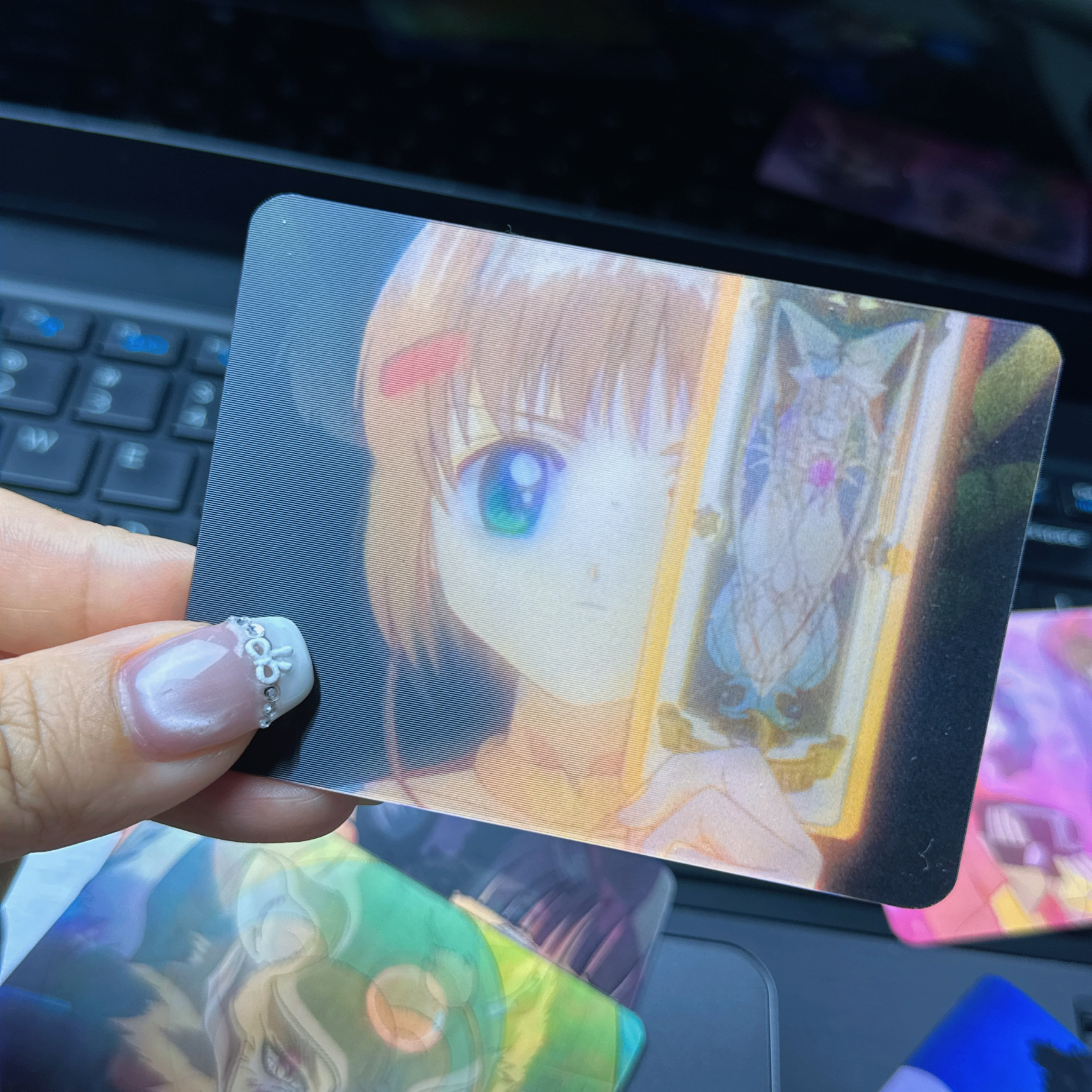 魔卡少女樱动漫周边小卡小樱知世李小狼小可全员小卡