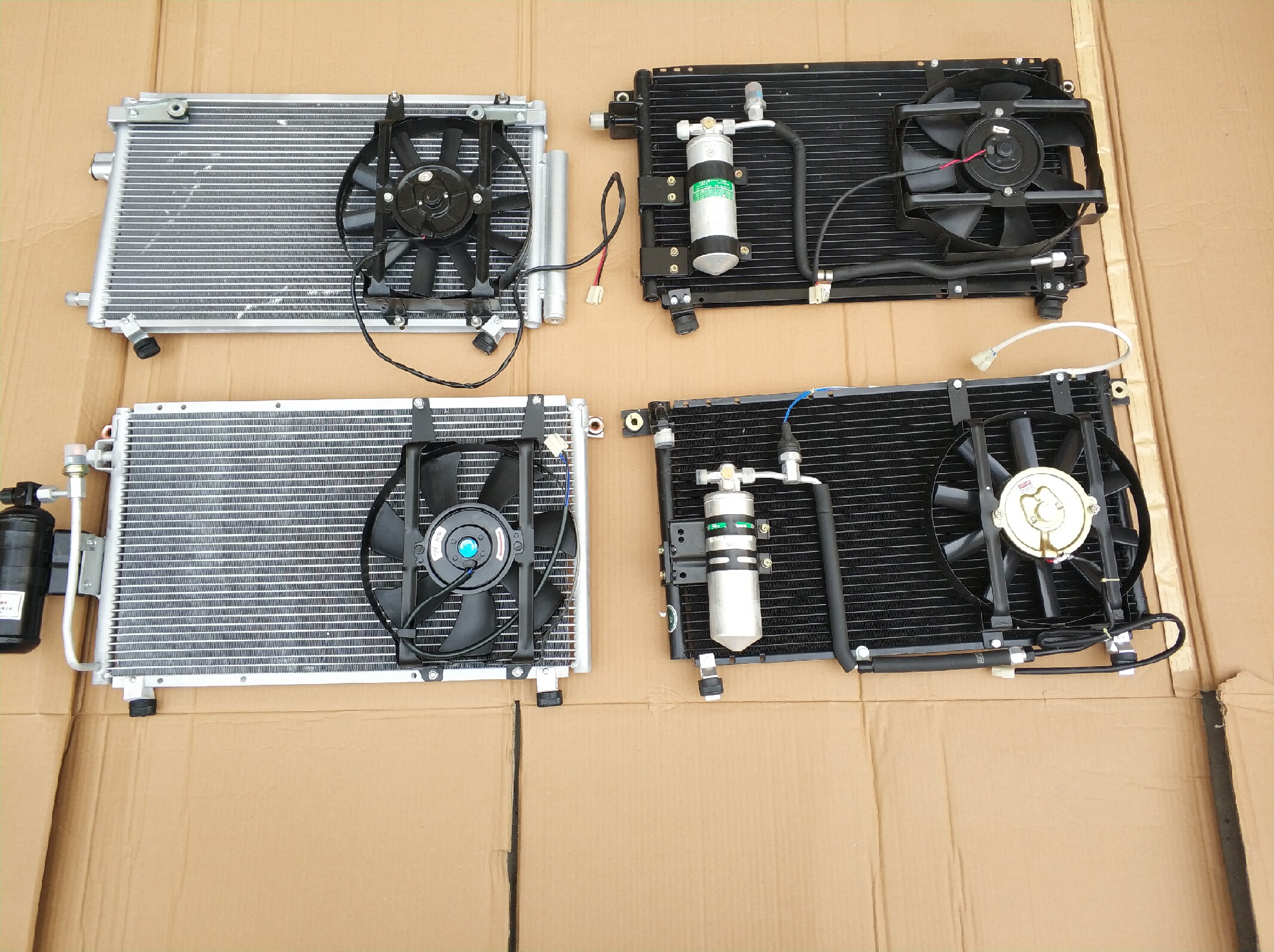 新凯汽车配件 新凯皮卡冷凝器 suv冷凝器 空调散热器 散热网新凯