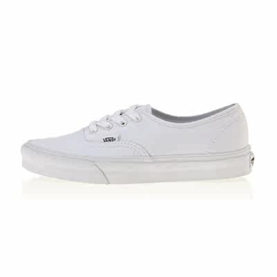 首尔的米家VANS 小白AUTHENTIC经典款帆布牛筋底潮品休闲滑板鞋