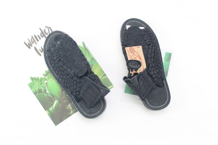 chubasco男女鞋手工编织黑色