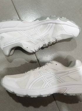 首尔的米家Asics/亚瑟士男鞋JOG 100T白色春秋款休闲跑步鞋运动鞋
