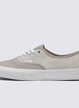 首尔的米家VANS男鞋女鞋Authentic灰色拼接翻皮休闲滑板鞋运动鞋