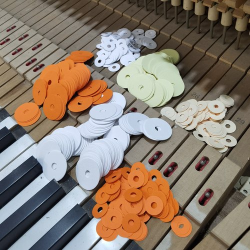 钢琴中键钉垫片大小纸圈/钢琴调律调音维修常用工具FAMAYA