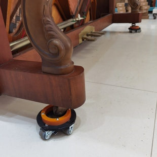 钢琴移动滚轮脚垫 钢琴家用移动通用轮FAMAYA 柏才行发明