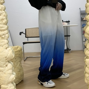 渐变拖地裤 22春装新款男士大码款式男士长裤 休闲裤 KZ27 P55图片