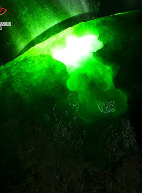 豪8印象Z26016G342色料好种小毛料玉石缅甸天然翡翠原石113.14g