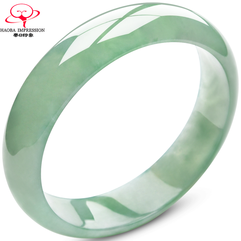 Howe 8 impression S28 Jewellery Jade bracelets Bracelet child jade Female models Round bar Royal natural Myanmar Crater quality goodsin the Jewelry/Diamond/Jade/Gold , Jade (New) , Bracelets  category - from Buy2taobao.com to provide professional Taobao agent buy service