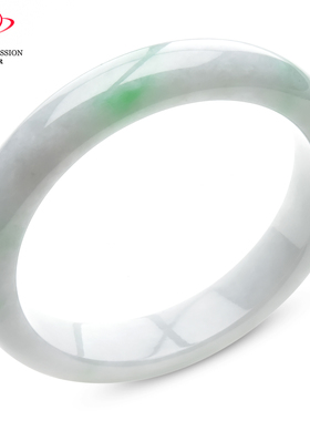 豪8印象手镯之家S1225128Y156翡翠手镯圈口57.7mm天然缅甸a货玉镯