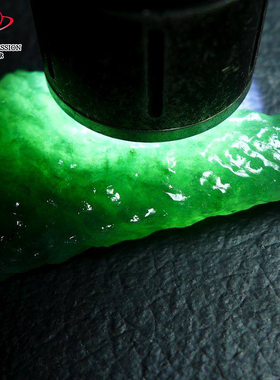 豪8印象Z26026G291起冰晴水绿抛光半明料缅甸挂件翡翠原石12.85g