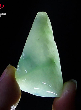 豪8印象手镯之家Z26012Z499翡翠原石把件冰糯种浅绿玉手玩件挂件