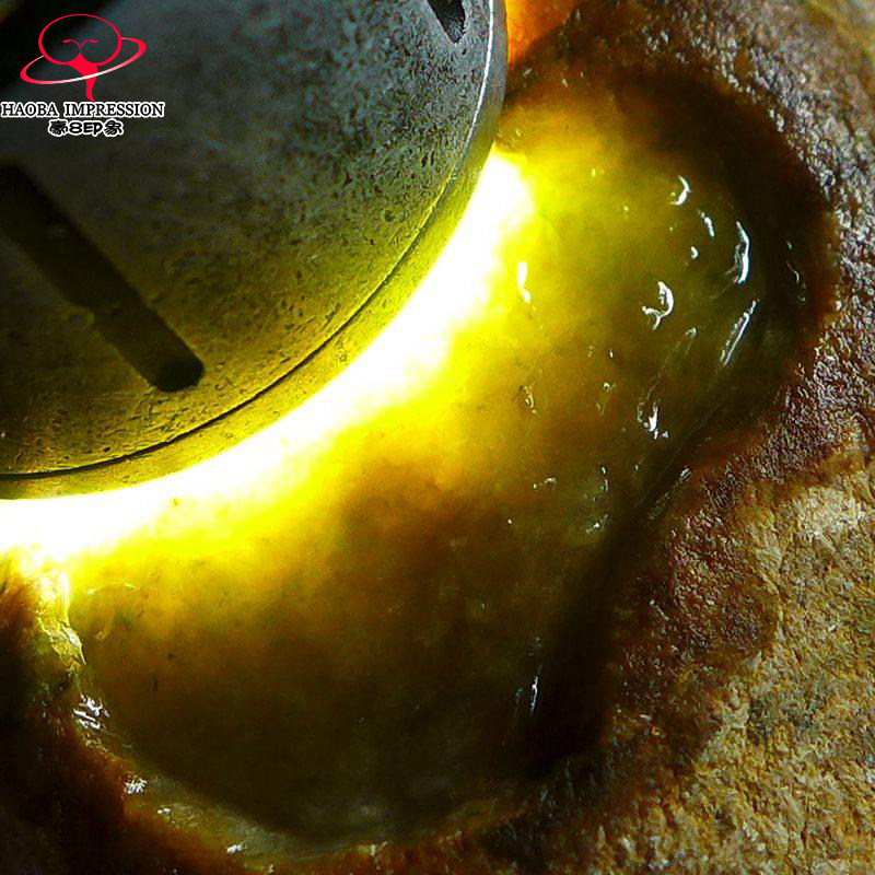 豪8印象Z26020G313黄翡大马坎毛料玉石 缅甸天然翡翠原石711.98g