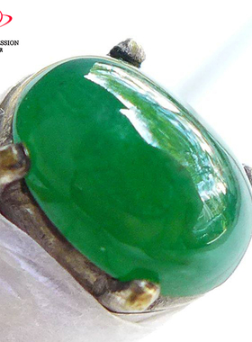 豪8印象L26070L245翡翠蛋面冰糯种天然缅甸满阳绿玉戒面翡翠裸石