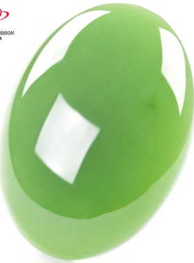 豪8印象手镯之家K346和田玉碧玉蛋面/戒面/鸭蛋青/鸽子蛋玉石珠宝