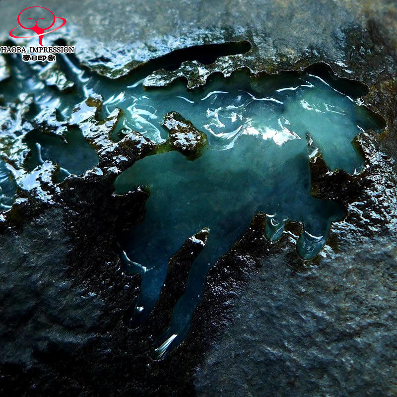 豪8印象Z26100G167老坑好种老皮壳毛料玉石缅甸天然翡翠原石5.1kg