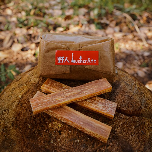 bc露营装备松明子引火条