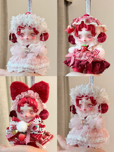 【手工】SP娃衣开到花丛中系列不眠剧场skullpanda搪胶衣服10cm