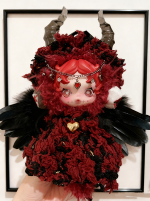 【手工】SP光织园娃衣朝晖清池skullpanda娃娃不眠剧场衣服钩针