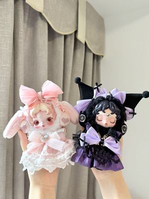 【手工】SP娃衣不眠剧场抱抱幽灵光织园skullpanda搪胶衣服10cm