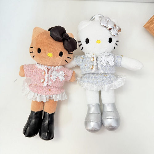 仅娃衣】长腿kitty毛绒玩偶挂件娃衣KT娃娃公仔配饰千金kitty着替