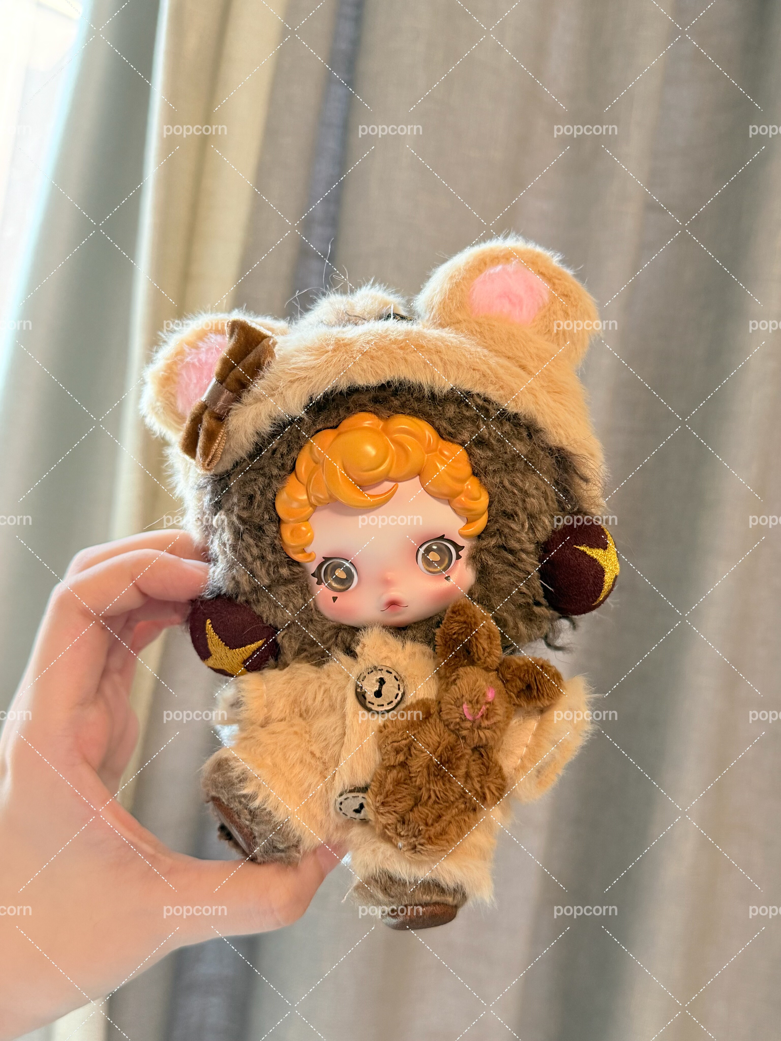 【手工定制】SP娃衣不眠剧场偷偷栗子光织园skullpanda搪胶衣服