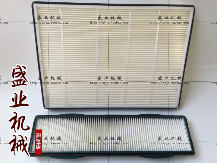 挖掘机配件空调滤芯 空调滤网 沃尔沃EC55/60/480/360 空调内外滤