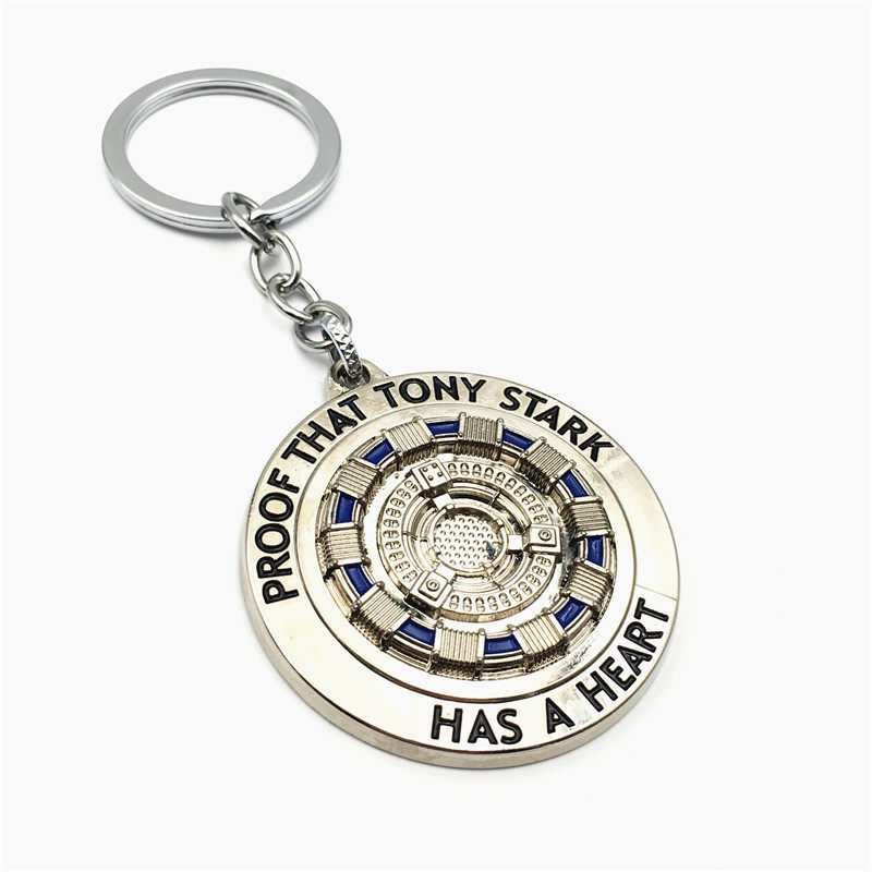 钢铁侠反应堆葬礼纪念复仇者联盟周边核心能量块钥匙扣链挂件周边