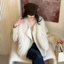 两件套狐狸毛马甲皮草外套女冬短款 双面羊绒毛呢大衣三穿 2025新款