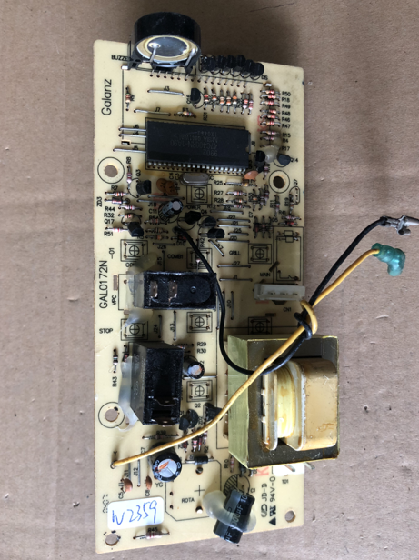 原装拆机微波炉GAL0172N-01 电脑板主板控制板