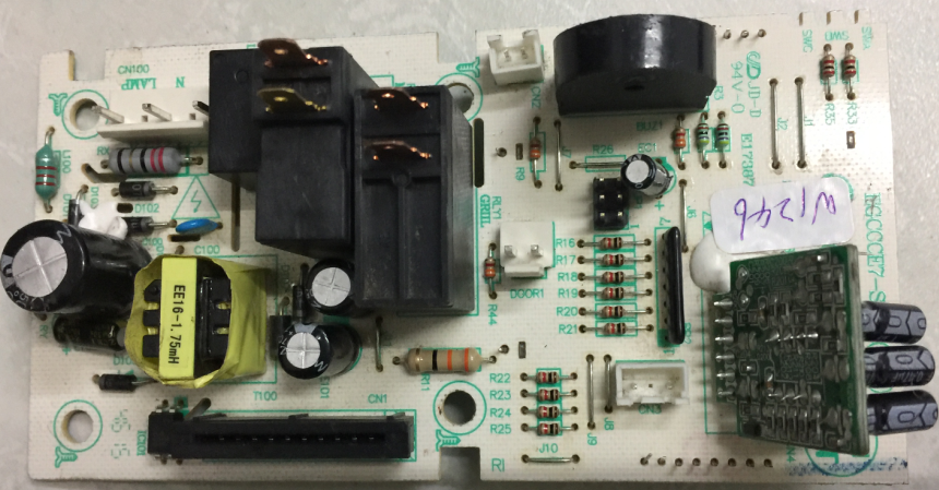 拆机微波炉电脑板EG823MF7-NRH3主板EGCCCE7-S5-K/S2-K