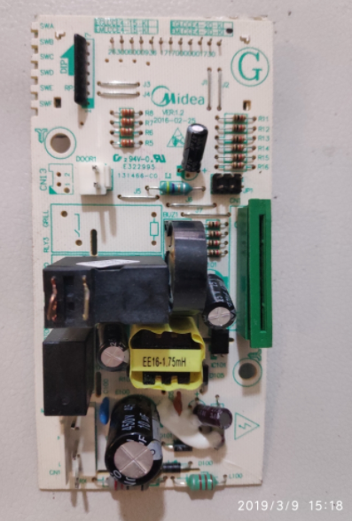 美的微波炉 M1-L213C EMLCCE4-20-K 原装电路电脑主板线路板