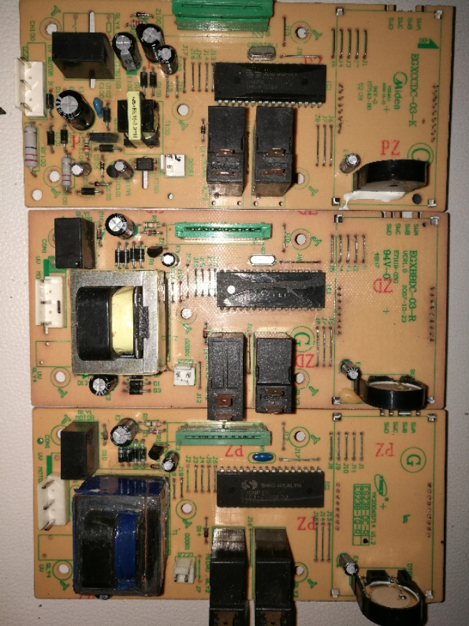 EGXBBDC-03-R MD- EGXCCDC-03-K美的微波炉电脑主板EG823B-DC(F)