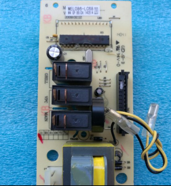 原厂拆机格兰仕微波炉电脑板MEL086-LC68 G80F20CN2L-B8(R0 )