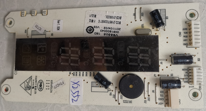 拆机冰箱0061800043,BCD-210SCDL/210LEC/210DCX电脑板显示板