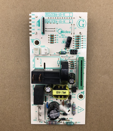 美的微波炉电脑板EM720FF1-NR/EM720FF2-NA1/EMXCCE4-03-K主板