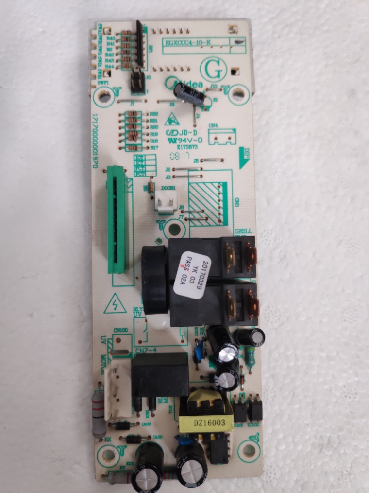 拆机美的电脑板M1-L236A控制主板美的微波炉配件EGXCCC4-10-K